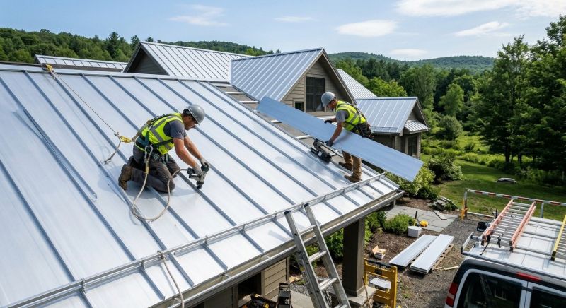 Aluminum Roof Installation in Berwyn, PA