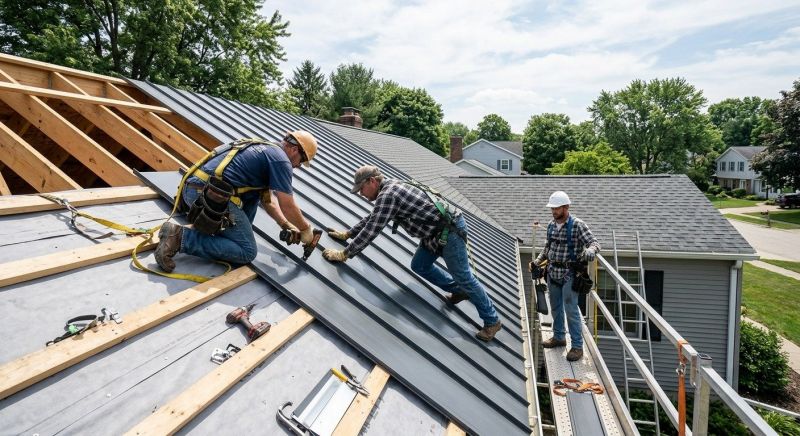Aluminum Roof Installation in Chester County, PA
