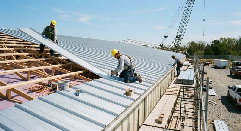 Aluminum Roof Installation in Green Lane, PA