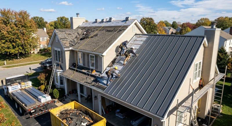 Aluminum Roof Replacement in King Of Prussia, PA