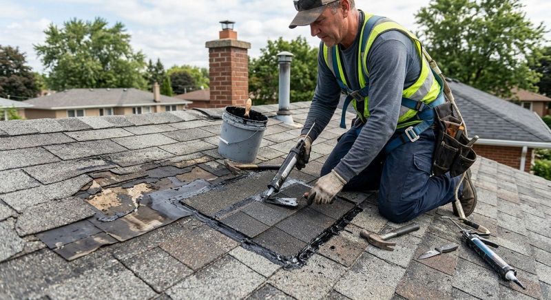 Asphalt Roof Leak Repair in Fort Washington, PA