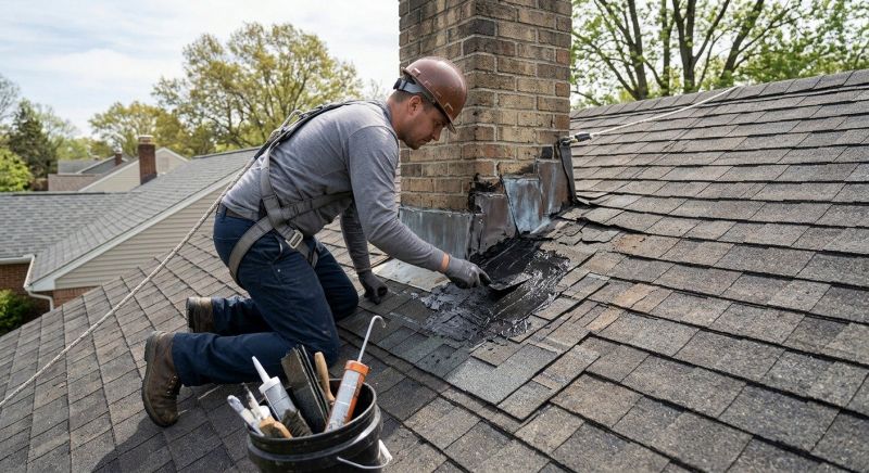 Asphalt Roof Leak Repair in Fort Washington, PA