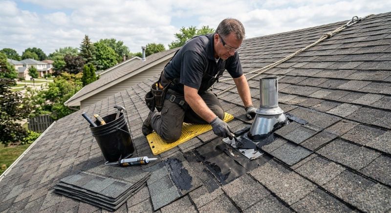 Asphalt Roof Leak Repair in Gladwyne, PA