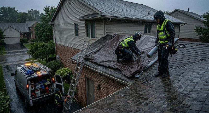 Asphalt Roof Leak Repair in Glen Mills, PA