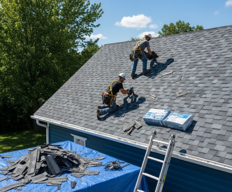 Asphalt Roof Replacement in Cherry Hill, NJ