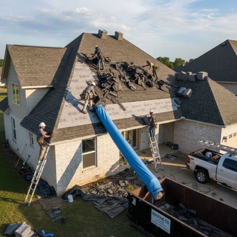 Asphalt Roof Replacement in Newtown Square, PA