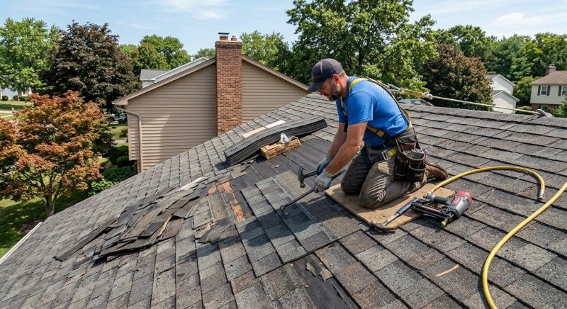 Asphalt Shingles Repair in Dublin, PA