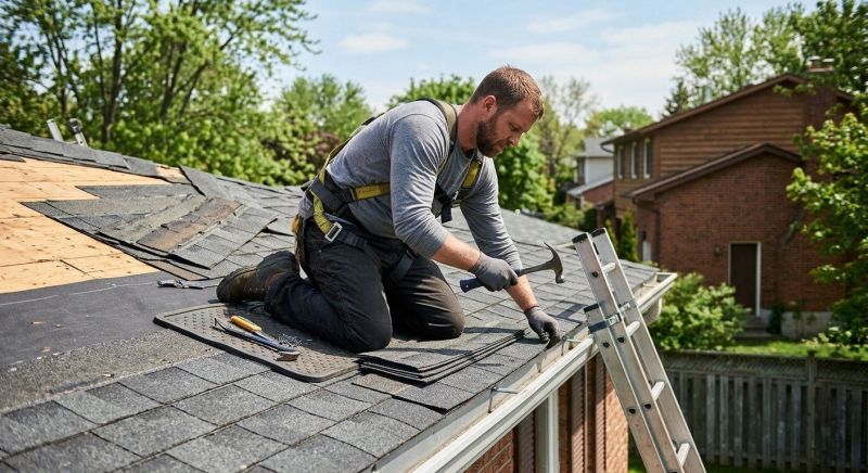 Asphalt Shingles Repair in North Wales, PA