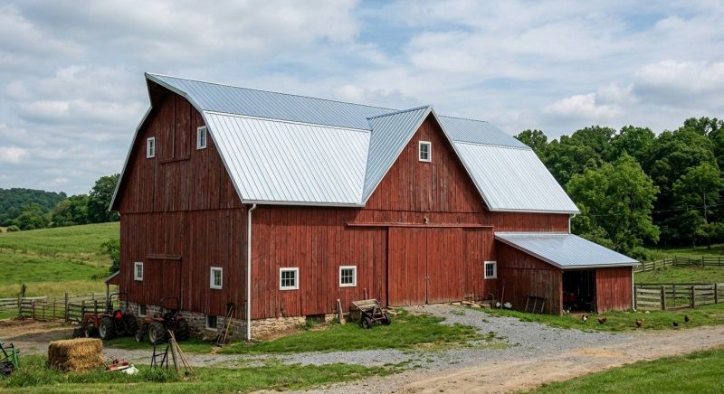 Barn Roof Replacement in Delaware County, PA