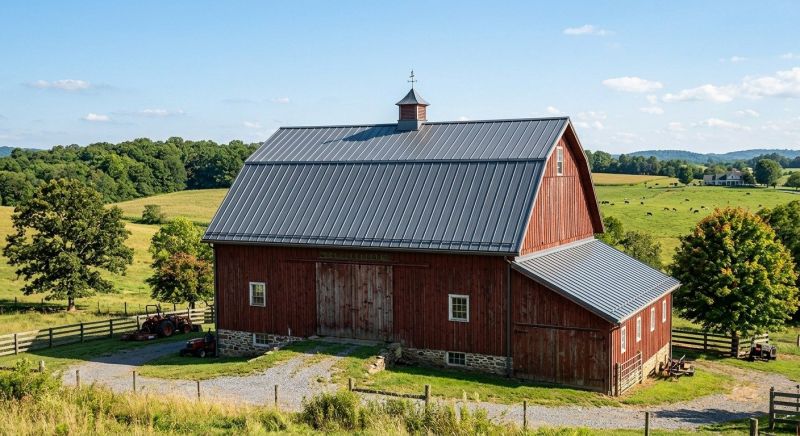 Barn Roof Replacement in Delaware County, PA