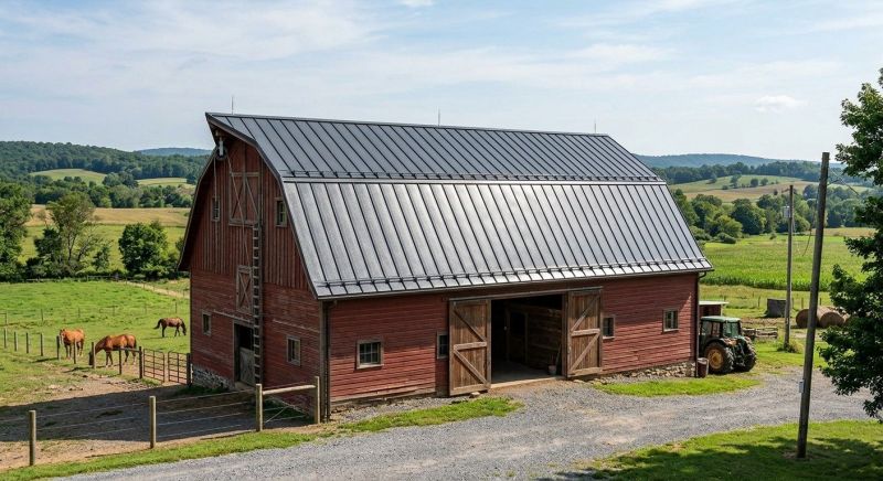 Barn Roof Replacement in North Wales, PA
