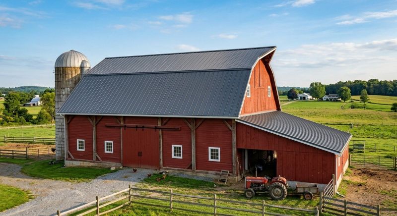 Barn Roof Replacement in North Wales, PA