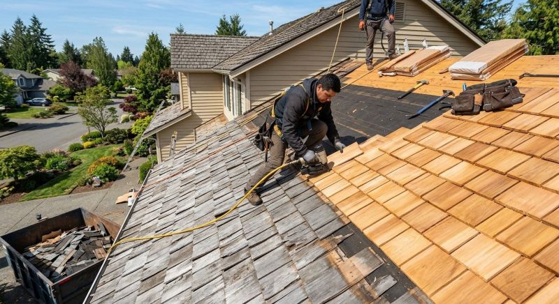 Cedar Roof Replacement in Broomall, PA