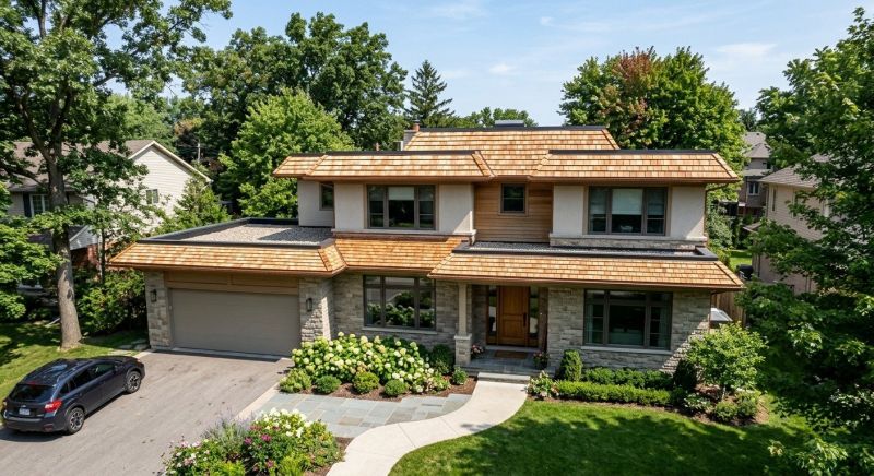 Cedar Shake Roof Construction in Southampton, PA