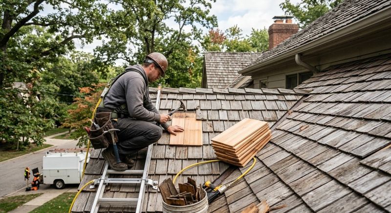 Cedar Shingles Repair in Perkasie, PA