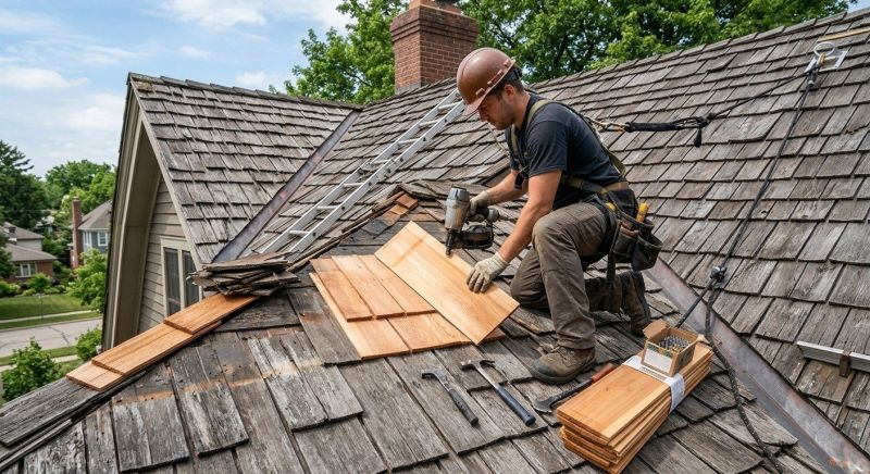 Cedar Shingles Repair in Perkasie, PA