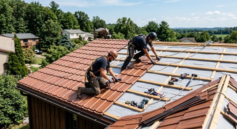 Copper Roof Installation in Bryn Mawr, PA