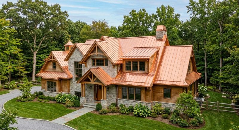 Copper Roof Repair in Bryn Mawr, PA