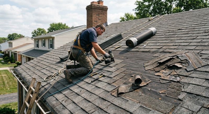 Damaged Roof Repair in King Of Prussia, PA