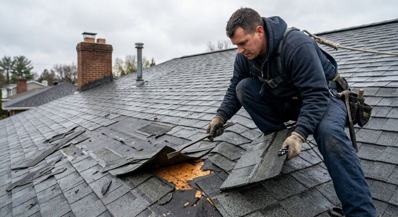 Damaged Roof Replacement in Chester Springs, PA