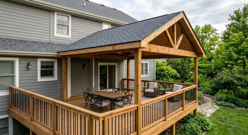 Deck Roof Construction in Bryn Mawr, PA