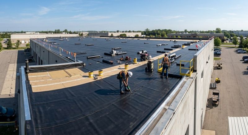 Flat Roof Installation in Upper Darby, PA