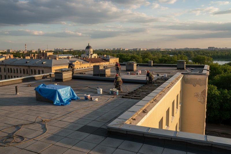 Flat Roof Replacement in Royersford, PA