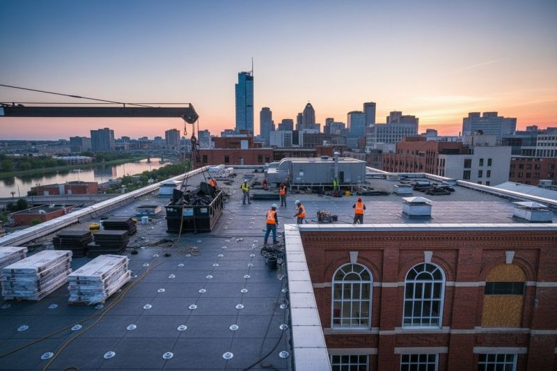 Flat Roof Replacement in Springfield, PA