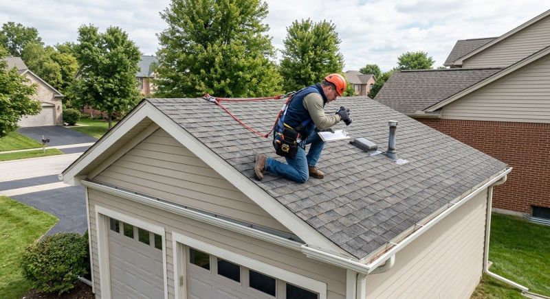 Garage Roof Inspection in Bryn Mawr, PA