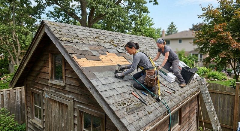 Garage Roof Repair in Bryn Mawr, PA