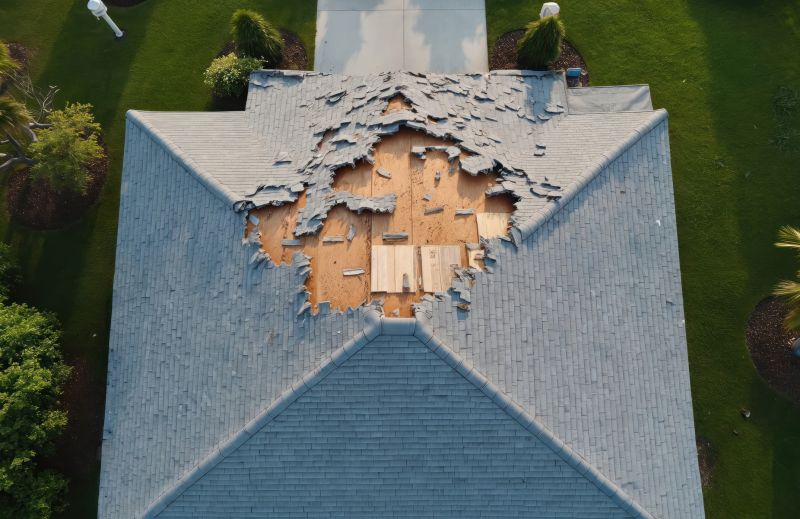 Hail Damage Roof Repair in Huntingdon Valley, PA