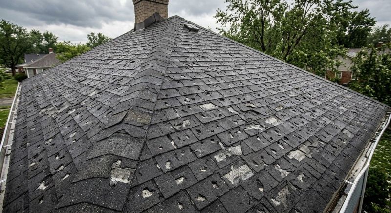 Hail Damage Roof Repair in Philadelphia, PA