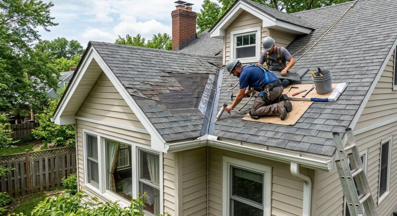 House Roof Repair in Norristown, PA