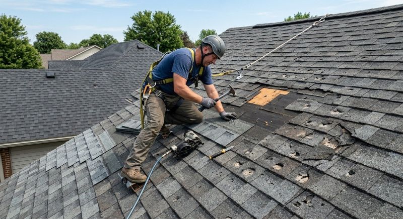 House Roof Repair in Pottstown, PA