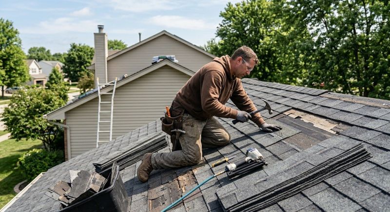 House Roof Repair in Pottstown, PA
