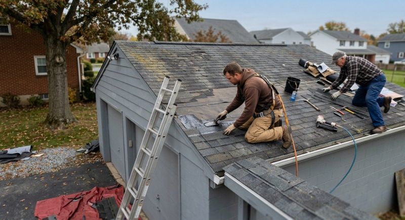 House Roof Repair in Pottstown, PA