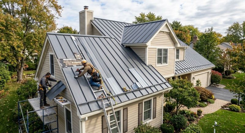 Metal Roof Repair in Pennsauken, NJ
