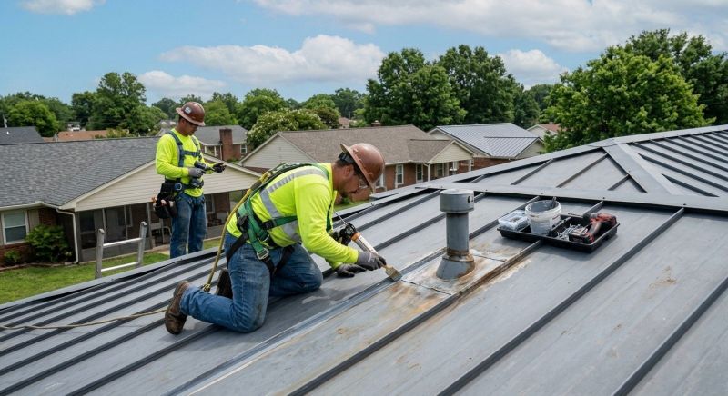 Metal Roof Repair in Spring Mount, PA