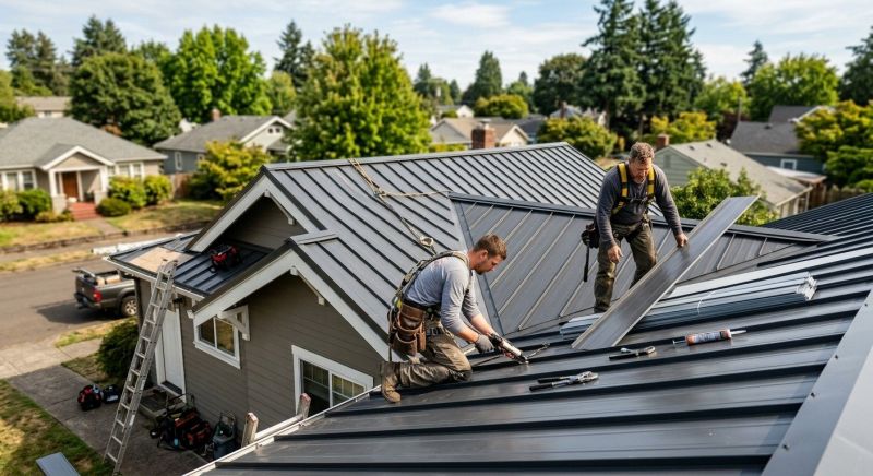 Metal Roof Repair in Springfield, PA