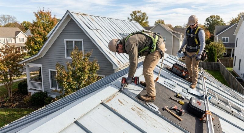 Metal Roof Repair in Westville, NJ