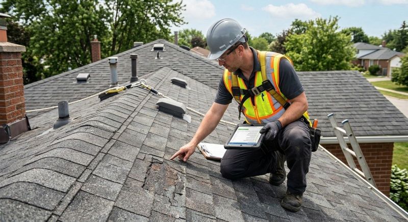 Roof Damage Inspection in Camden County, NJ