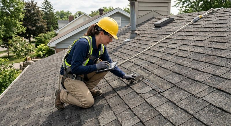 Roof Damage Inspection in Camden County, NJ