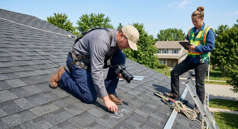Roof Damage Inspection in Havertown, PA
