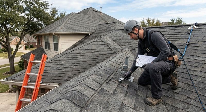 Roof Damage Inspection in Wycombe, PA
