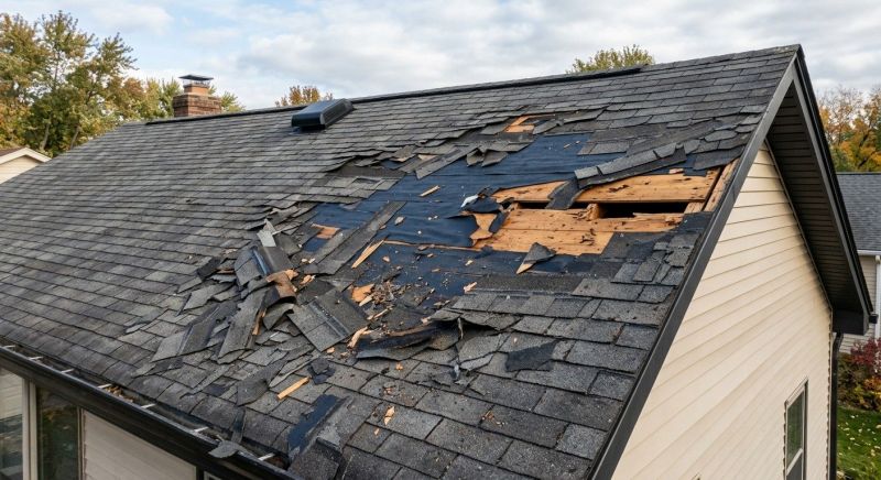 Roof Damage Repair in Havertown, PA