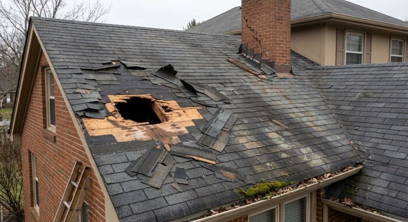 Roof Damage Repair in Norristown, PA