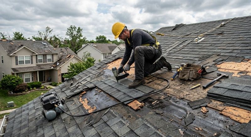Roof Damage Repair in Voorhees, NJ
