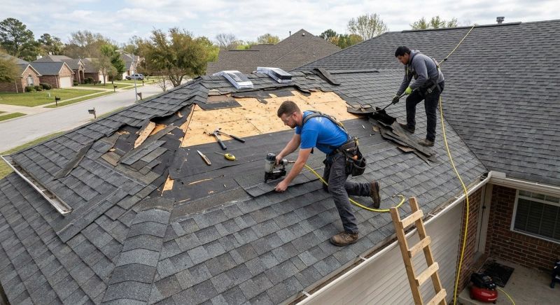 Roof Damage Restoration in Skippack, PA