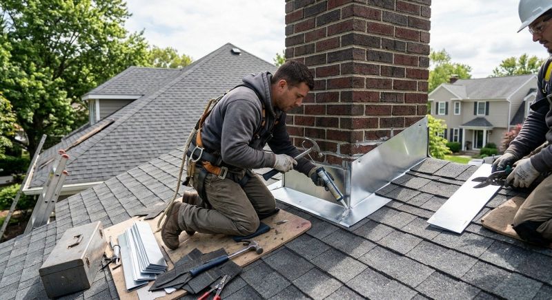 Roof Flashing Installation in Souderton, PA