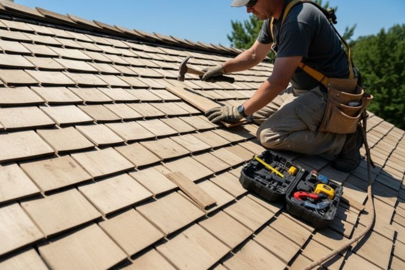 Shake Shingle Repair in Souderton, PA
